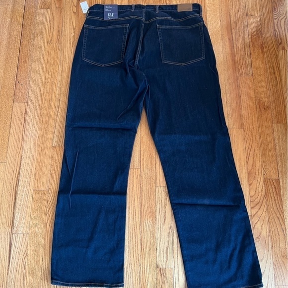 Brand New Gap Standard Dark Wash Blue Jeans Size 40x32 - Picture 5 of 5